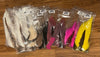 Graded Large Midwest Bucktails Batch (12 Tails)