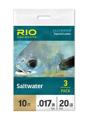 RIO Saltwater Tapered Leaders (3-Pack) | Musky Town