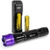 Solarez High Output UV Flashlight w/ Battery & Charger | Musky Town