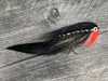 Big Belly Baitfish Predator Fly, Black/Gold/Red | Musky Town