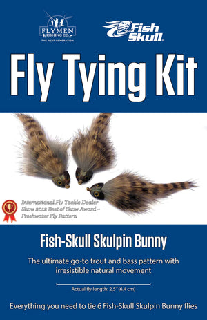 Fly Tying Kit: Fish-Skull Skulpin Bunny | Musky Town