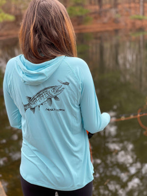 Musky Town Beast Mode™ x Simms Women's SolarFlex® Hoody | Musky Town
