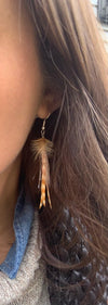 Custom Crafted Earrings w/ Sterling Silver Hooks | Musky Town