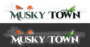 Musky Town Logo Decals | Musky Town