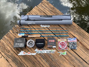 Flats Town™ Saltwater Combo | Saltwater Fly Rod Combo | Musky Town
