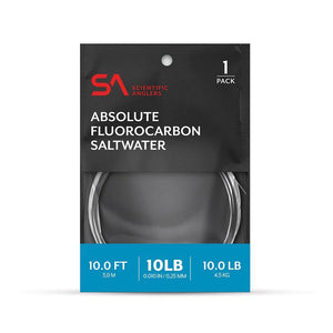 SA Absolute Fluorocarbon Saltwater Leader (1-Pack) | Musky Town