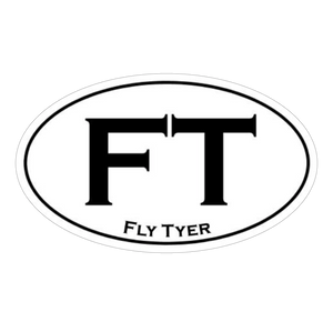 BFG 3.5" x 6" FT - Fly Tyer Decal | Musky Town