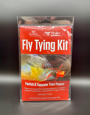 Fly Tying Kit: Surface Seducer Panfish & Topwater Trout Popper | Musky Town